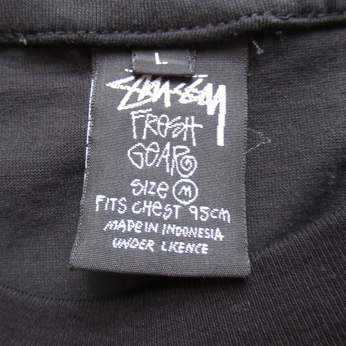 80s STUSSY 黒タグvintage ラスタ クラウン王冠 L Tシャツ/カットソー(半袖/袖なし) 2017年春の