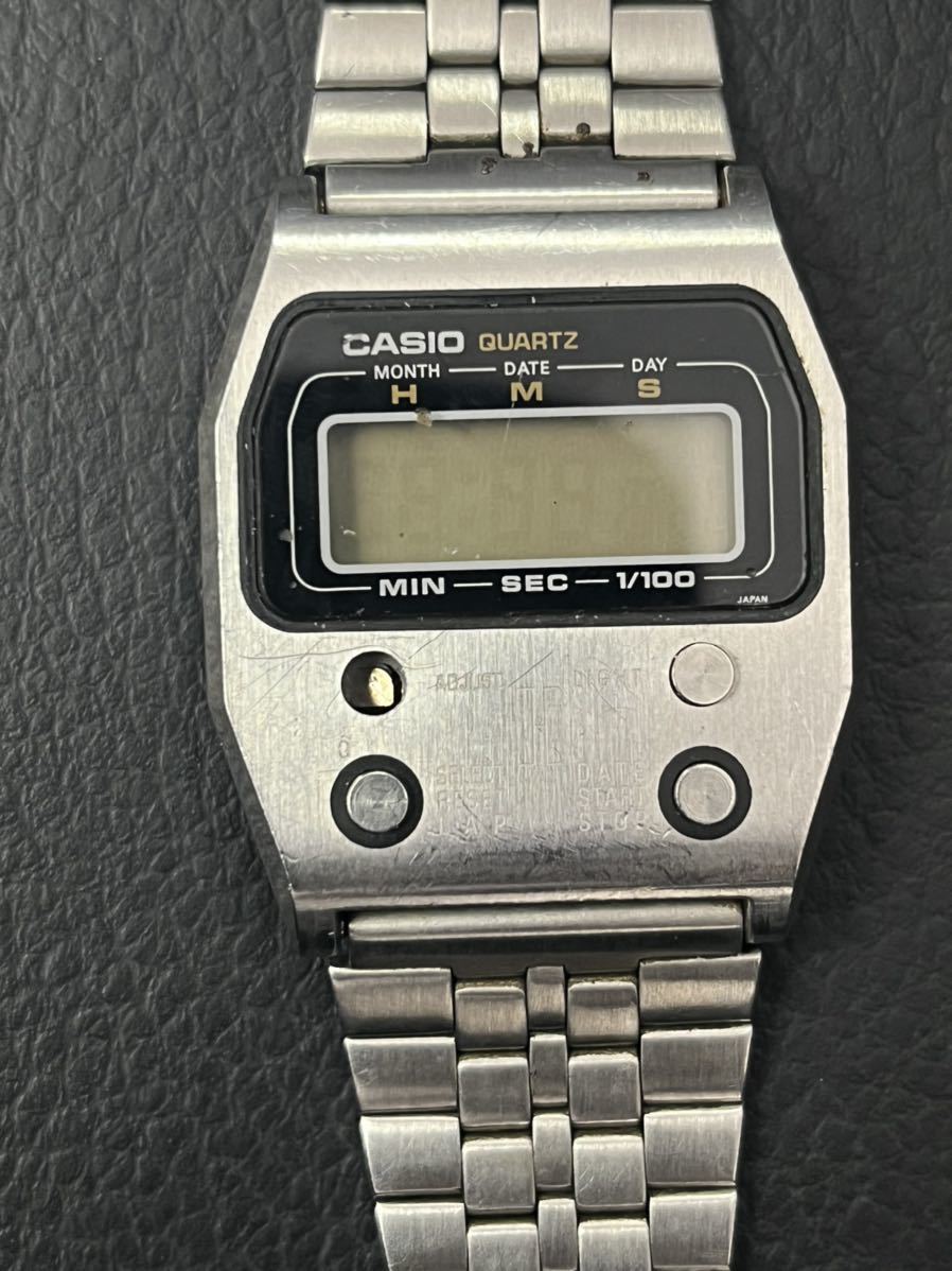 ○CASIO カシオ 52QS-14 デジタル 1970年代 カシオ メンズ腕時計