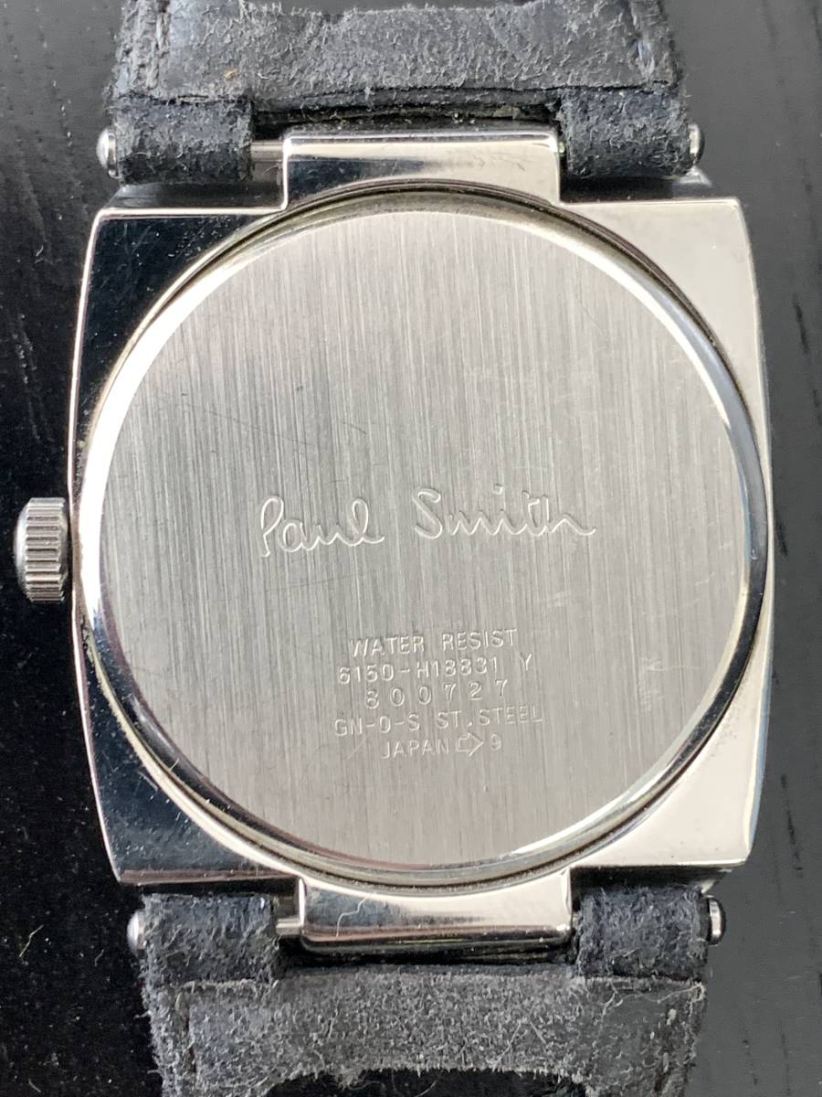 ●Paul Smith/ポールスミス デイデイト 6150-H18831 ブルー メンズ腕時計 QZ _画像2