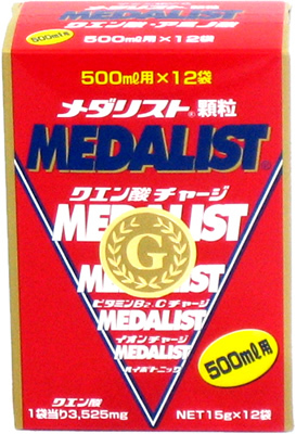 【クエン酸　メダリスト】アリスト　メダリスト　500ml用15ｇ×12袋入り【送料無料】_画像1