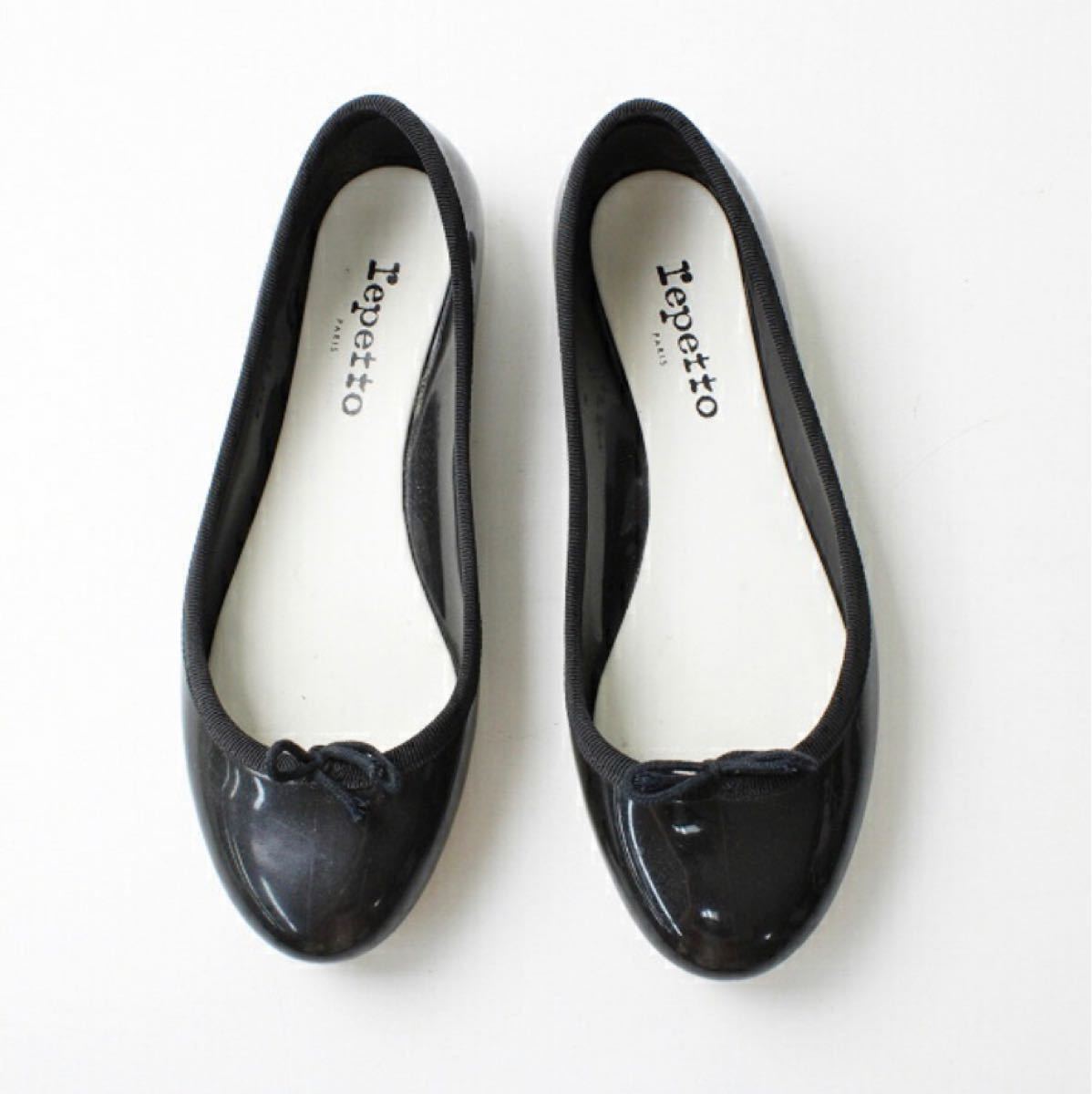 レペット repetto レインシューズ　サイズ36 ブラック