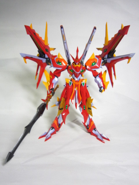 【超目玉枠】 B_848) ガレージキット) (未組立 グランヴェール 魔装機神F スーパーロボット大戦