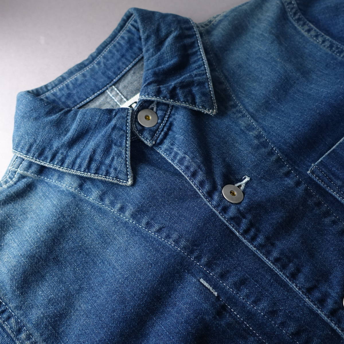 INSCRIRE/ Anne s clear / made in Japan / Denim jacket / lady's / tops 