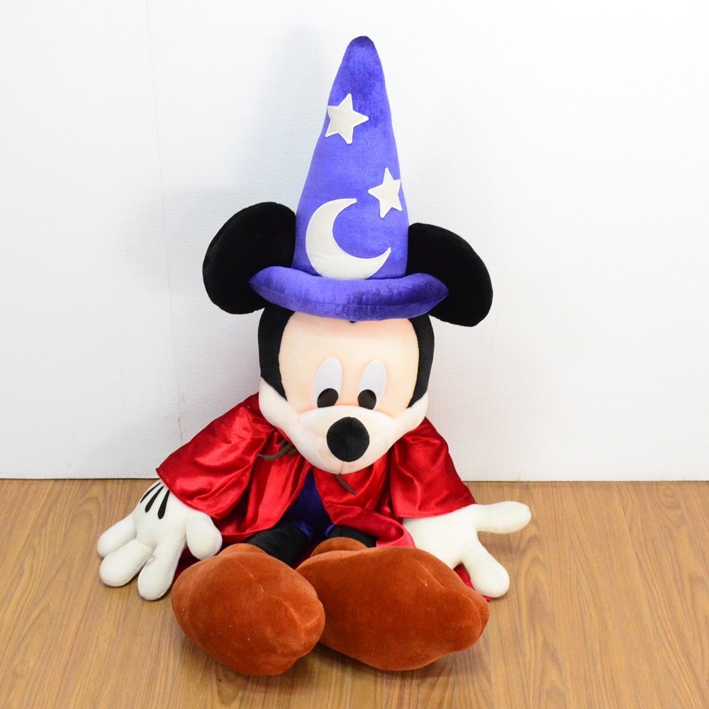 ディズニー ミッキーマウス ファンタジア 特大ぬいぐるみ 全長約 ディズニー ミッキーマウス ファンタジア 特大ぬいぐるみ 全長約