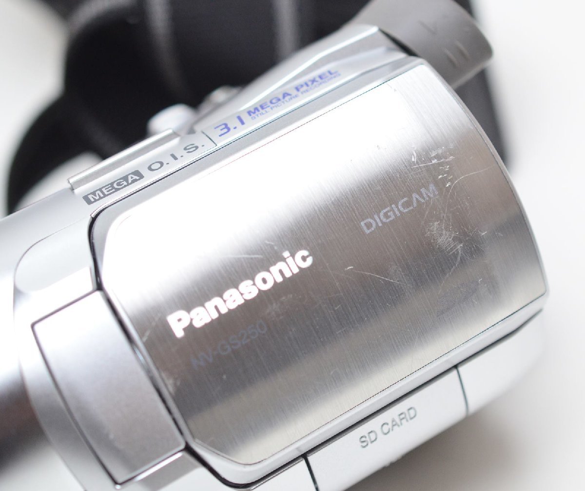 Panasonic ビデオカメラNV-GS250 未開封カセット付パナソニック Panasonic ビデオカメラNV-GS250 未開封カセット付パナソニック