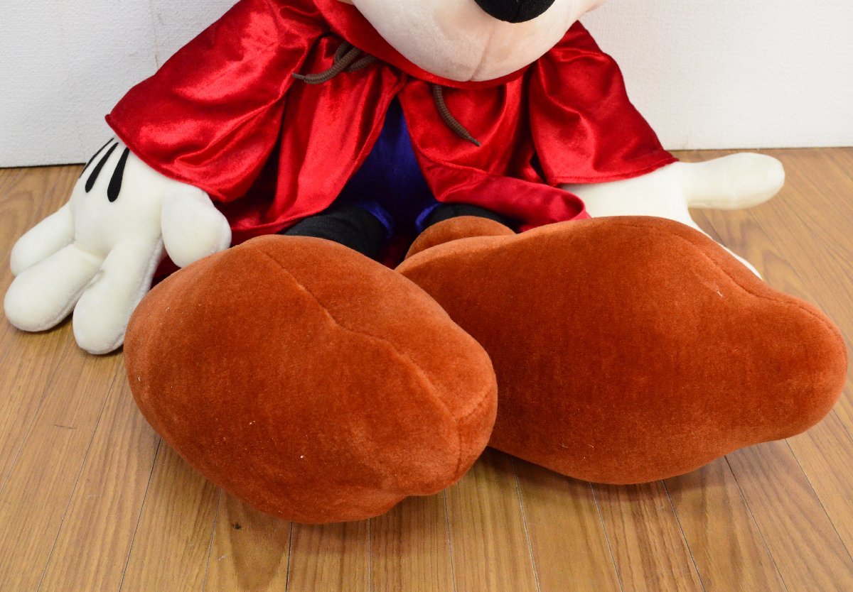 ディズニー ミッキーマウス ファンタジア 特大ぬいぐるみ 全長約 ディズニー ミッキーマウス ファンタジア 特大ぬいぐるみ 全長約