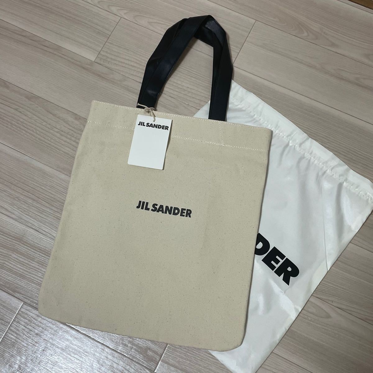 JIL SANDER ジルサンダー キャンパス トートバッグ ショルダーバッグ