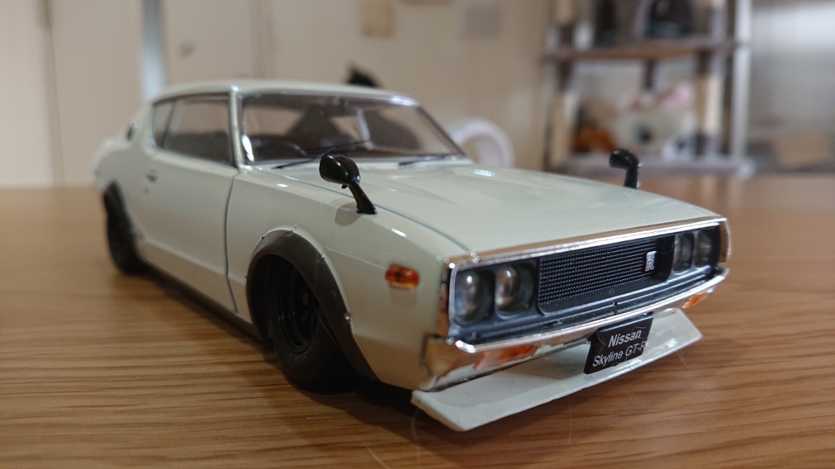 アシェット国産名車1/24   ケンメリGT-R   シャコタン