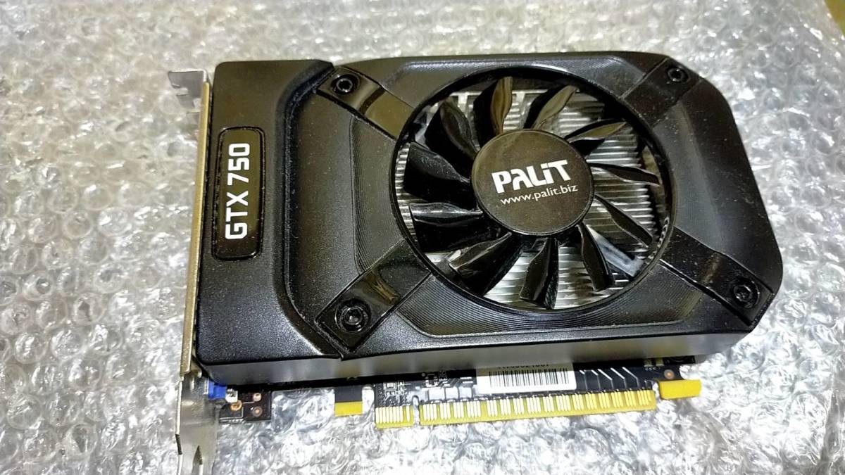 G236 PALiT GTX750 1GB 補助電源不要 DVI HDMI PCI-Express グラフィックボード_画像2