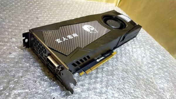 国内発送 1256Bit GDDR5X 8GB GTX1080 玄人志向 H26 DVI グラフィック