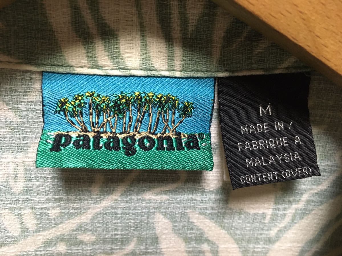 極美品 patagonia pataloha ハワイアンシャツ M アロハシャツ 廃番希少