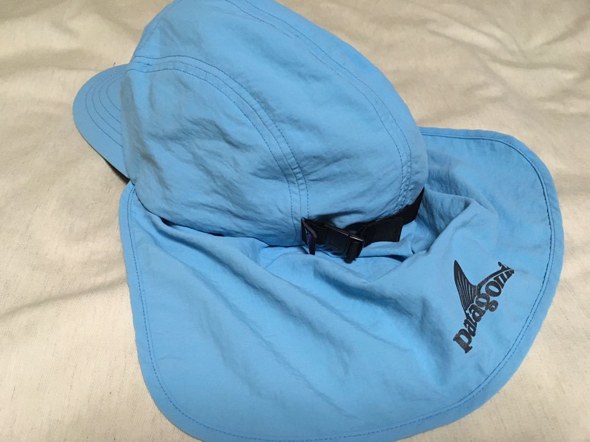 極美品 patagonia ビミニ キャップ ロングビル L サンブーニー