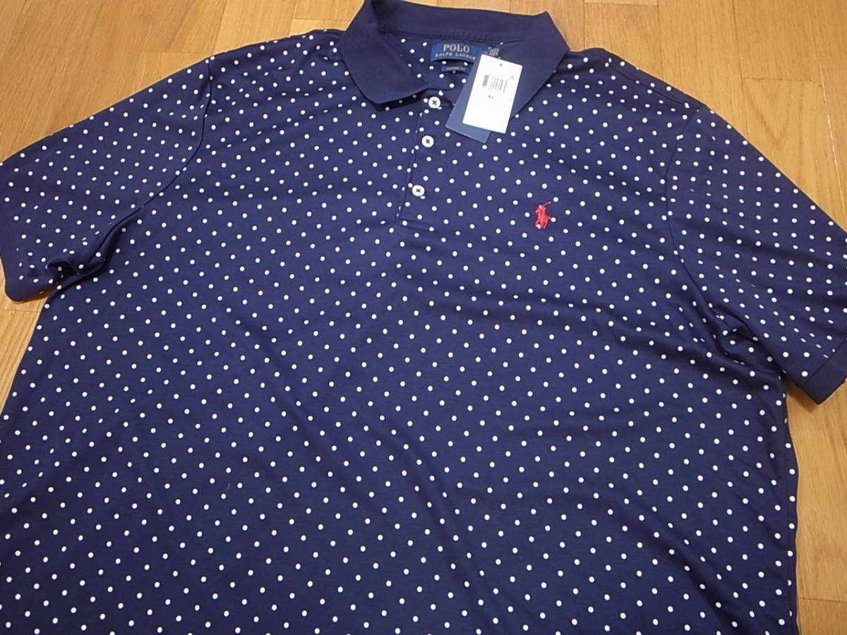 送料無料 即決】Polo Ralph Lauren ポロ ラルフローレン DOTドット柄