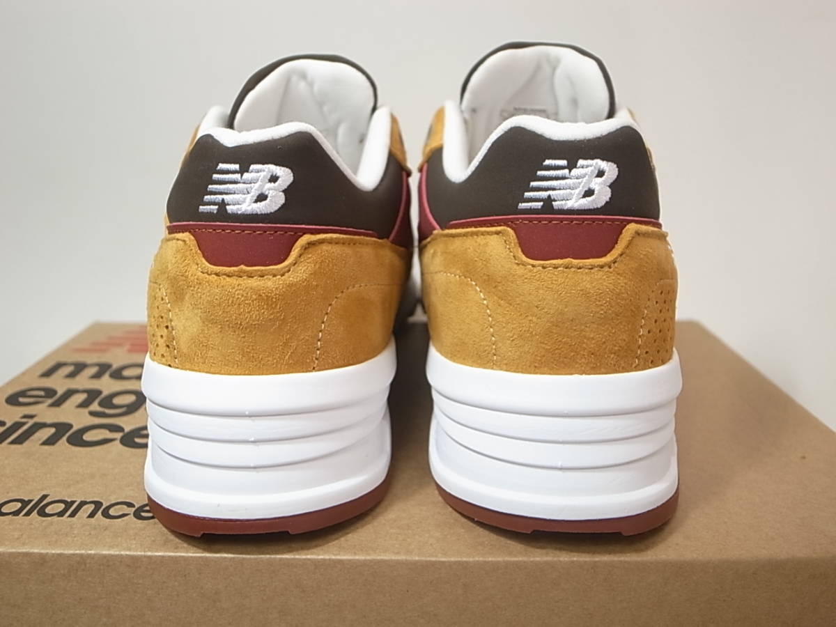 【送料無料 即決】NEW BALANCE UK製 M1530SE 29cm US11新品 30周年記念 直営限定INCA GOLDマスタードMUSTARDからし色MADE IN ENGLAND英国製_画像5