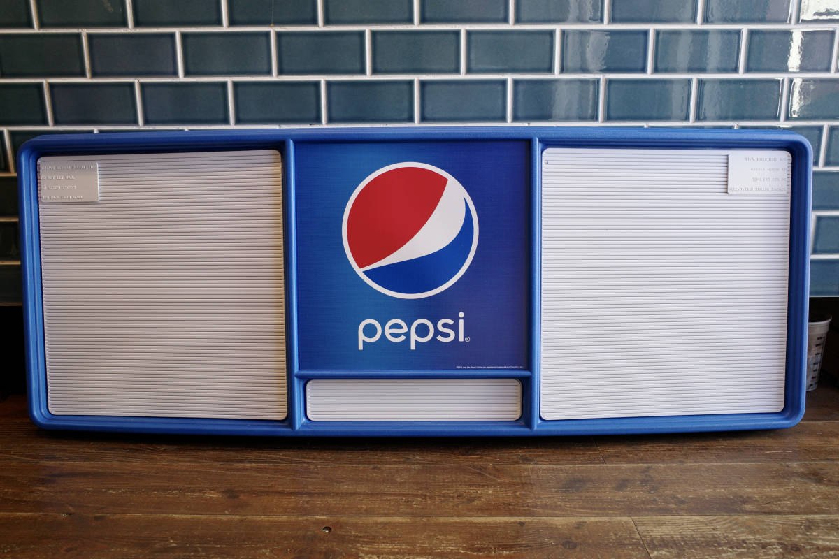 新品 特大 PEPSI ペプシ メニューボード PRICE SIGN プライス アメリカ ...