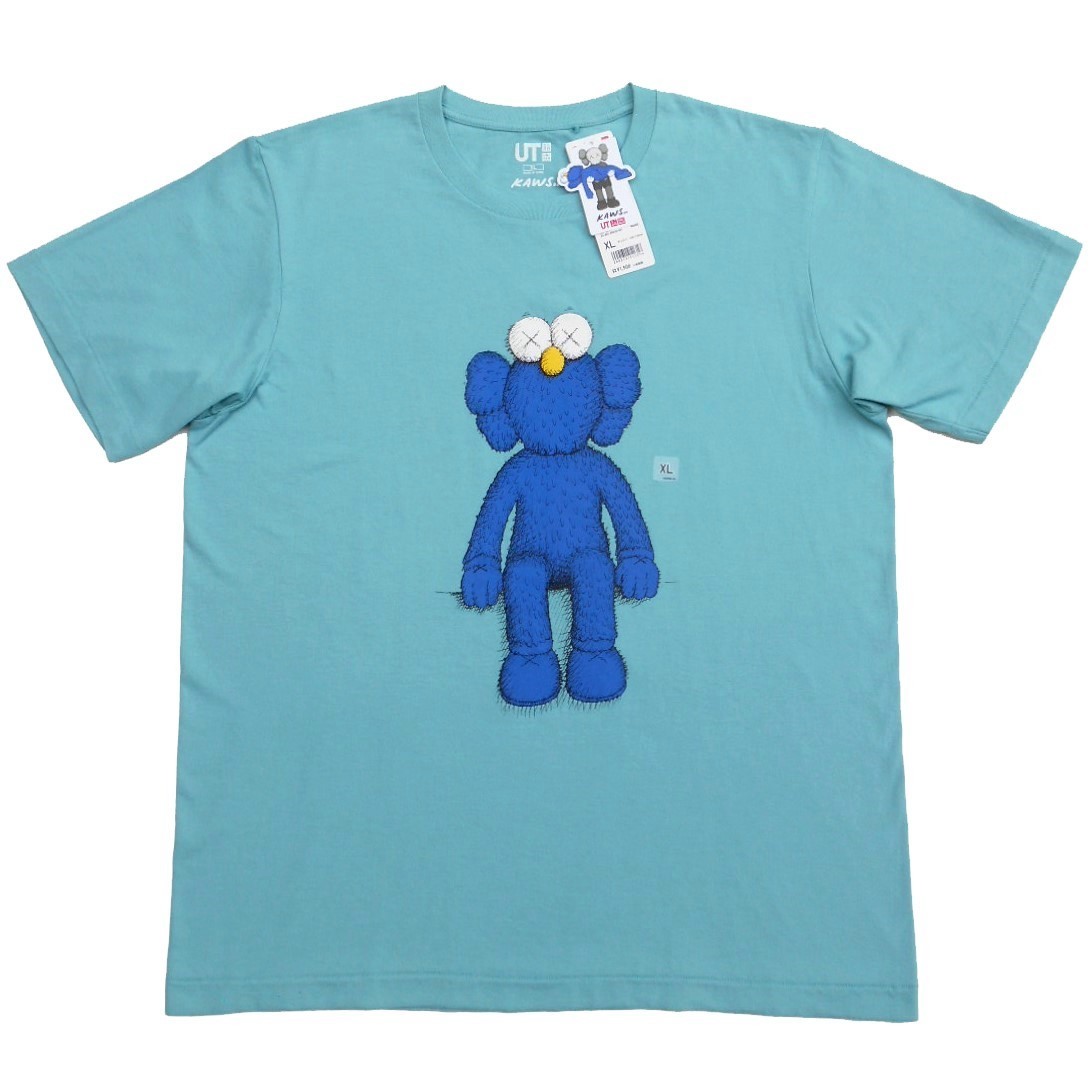 未使用 UT×KAWS 半袖 Tシャツ XL 53 グリーン BFF ブライアン 未使用 UT×KAWS 半袖 Tシャツ XL 53 グリーン BFF ブライアン