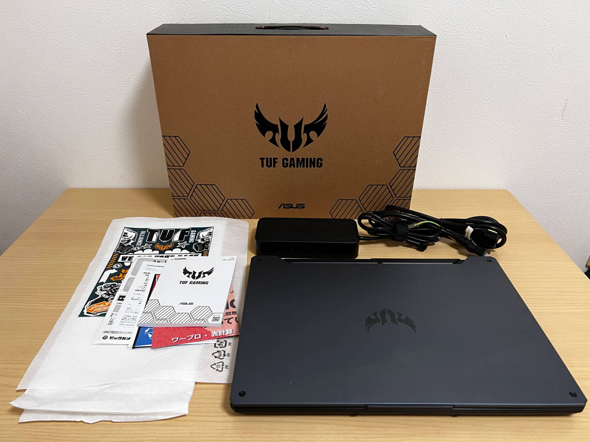 中古美品】 SSD3TB増設済み ASUS TUF Gaming A15 FA506IV GeForce