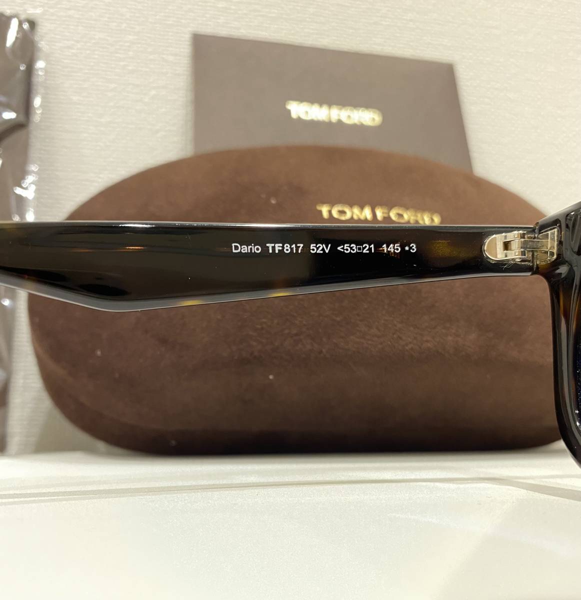 TOMFORD トムフォード サングラス メガネ高級メガネ FT817 52V | www