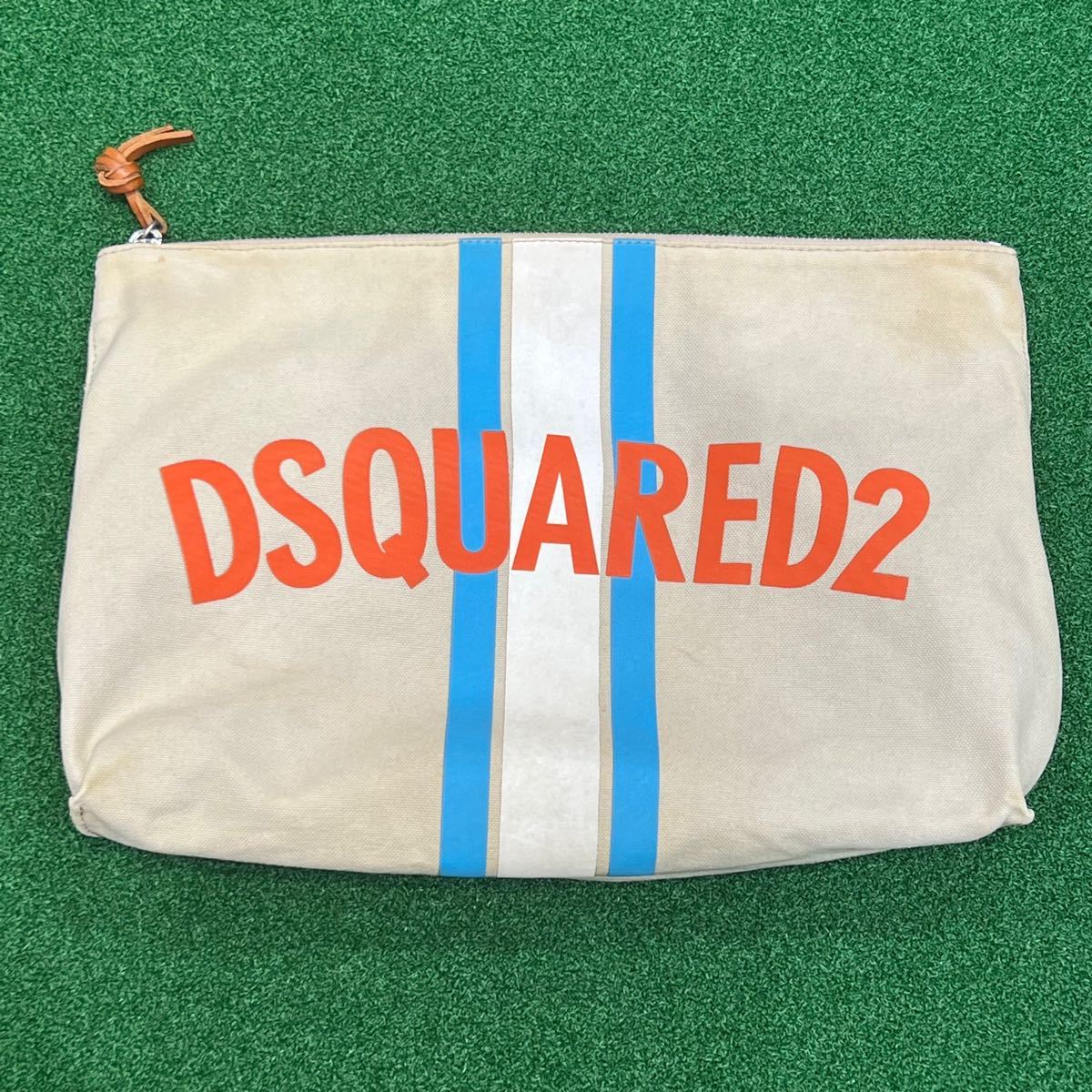 和風 DSQUARED2 ディースクエアード クラッチバッグ - 通販