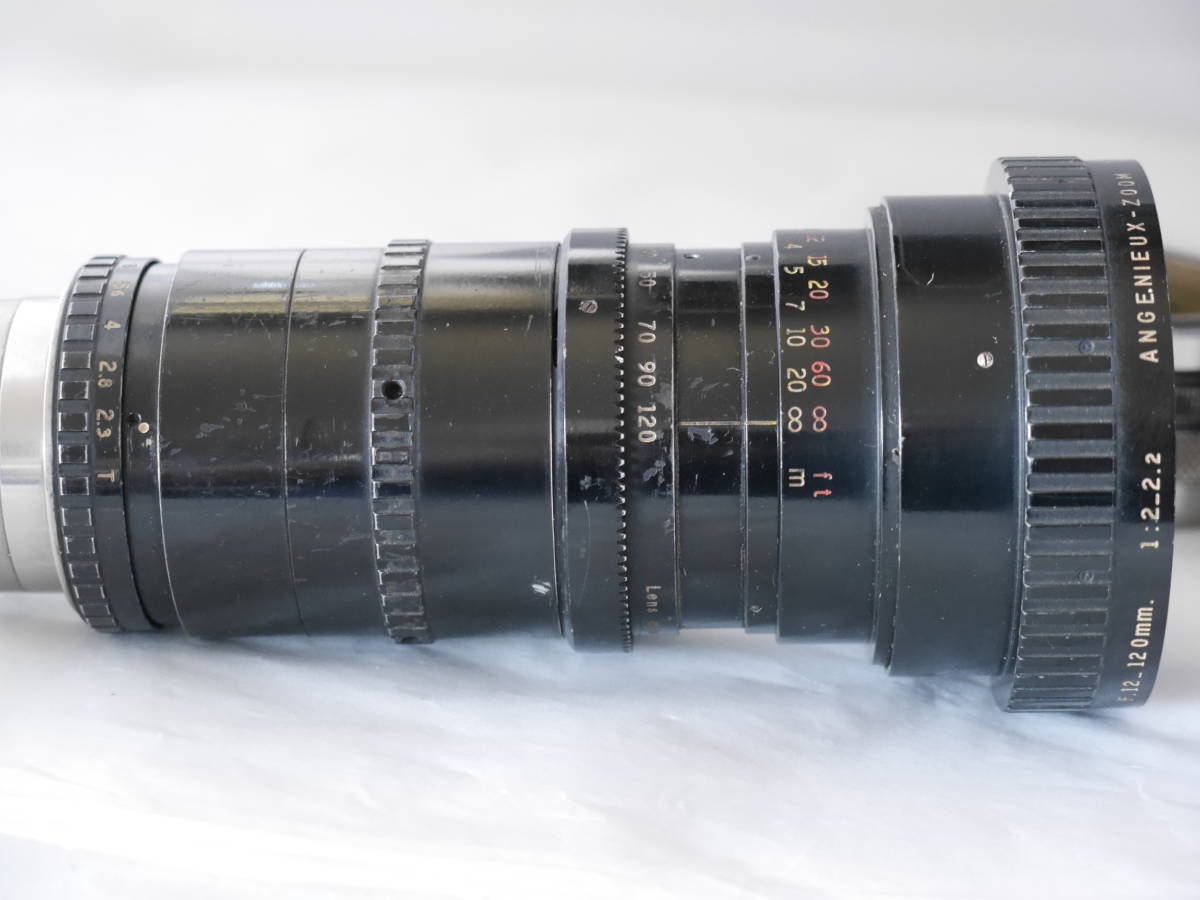P.ANGENIEUX ZOOM TYPE 10x12B 12-120mm f2 _2.2 アンジェニュー アリ