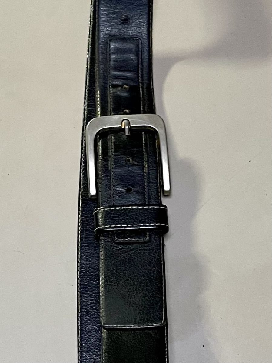 Unknown Leather Belt Size 44