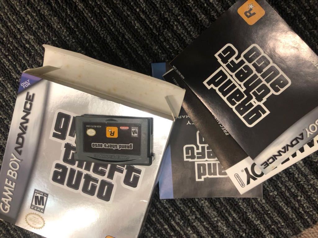 ヤフオク! - 北米ゲームボーイアドバンス グランド セフト オート アド...