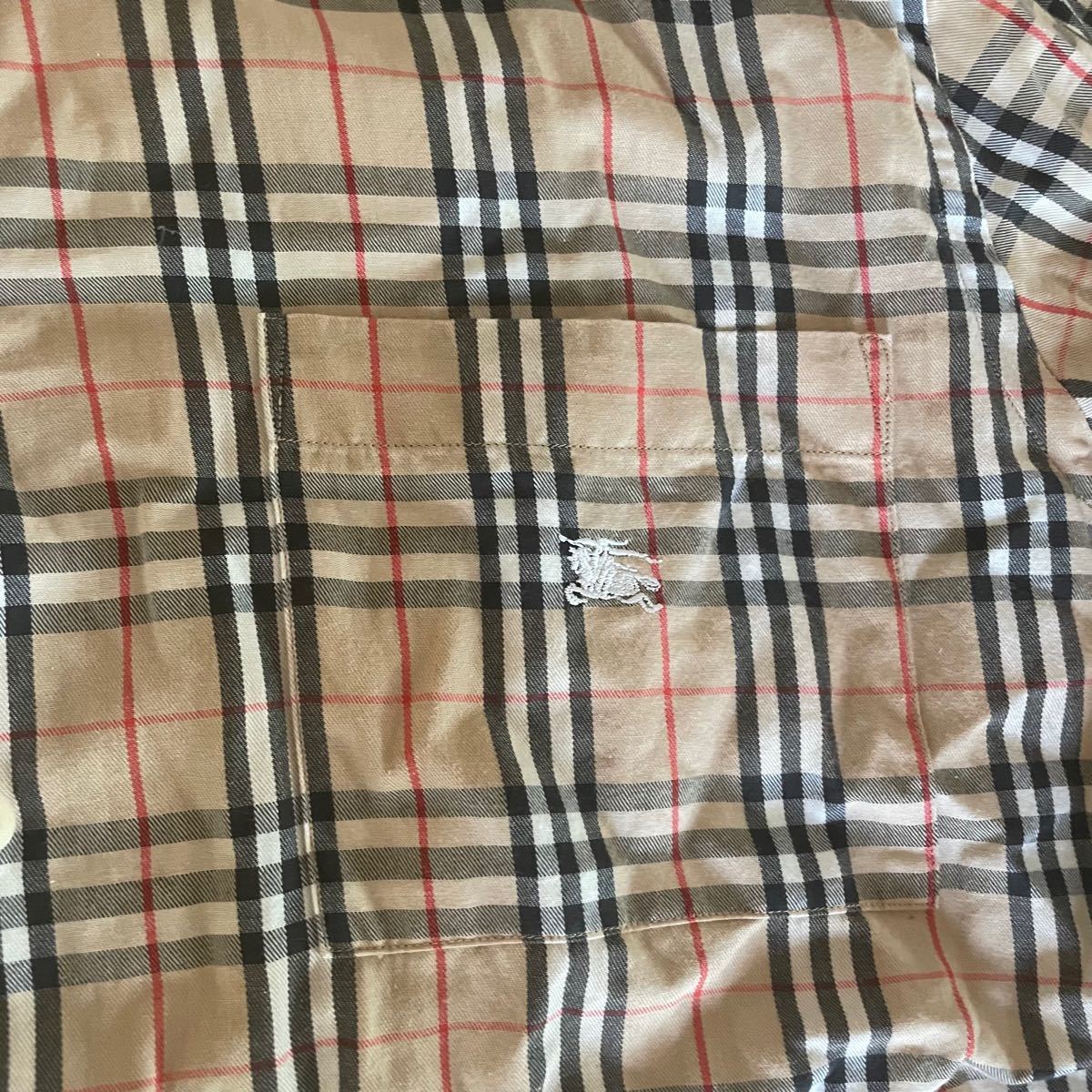 チェックシャツ バーバリー ノバチェック 人気 Burberry London M 長袖