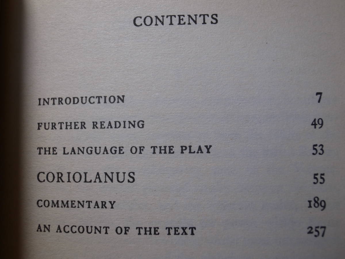 William Shakespeare Coriolanus シェイクスピア コリオレイナス 外国語書籍_画像4