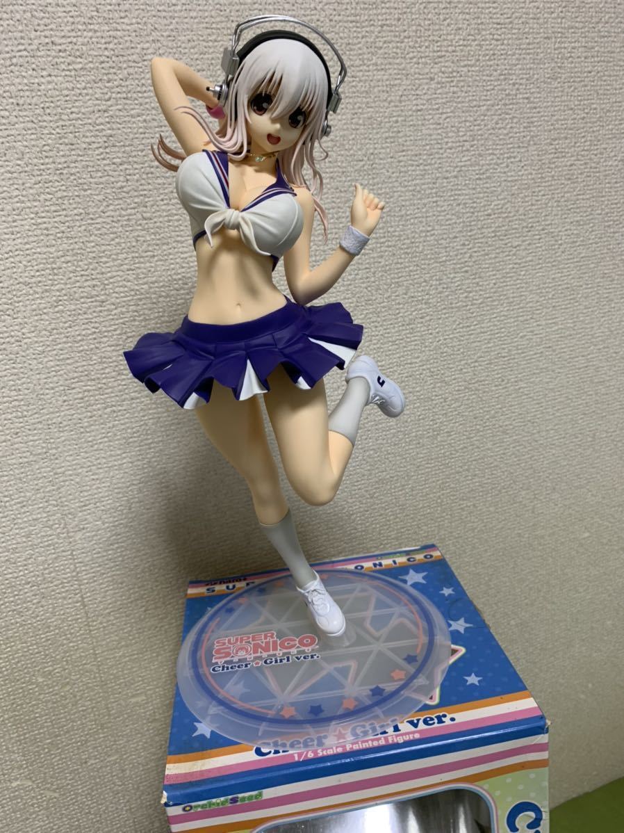 オーキッドシード すーぱーそに子 チアガールver フィギュア 状態悪 オーキッドシード すーぱーそに子 チアガールver フィギュア 状態悪