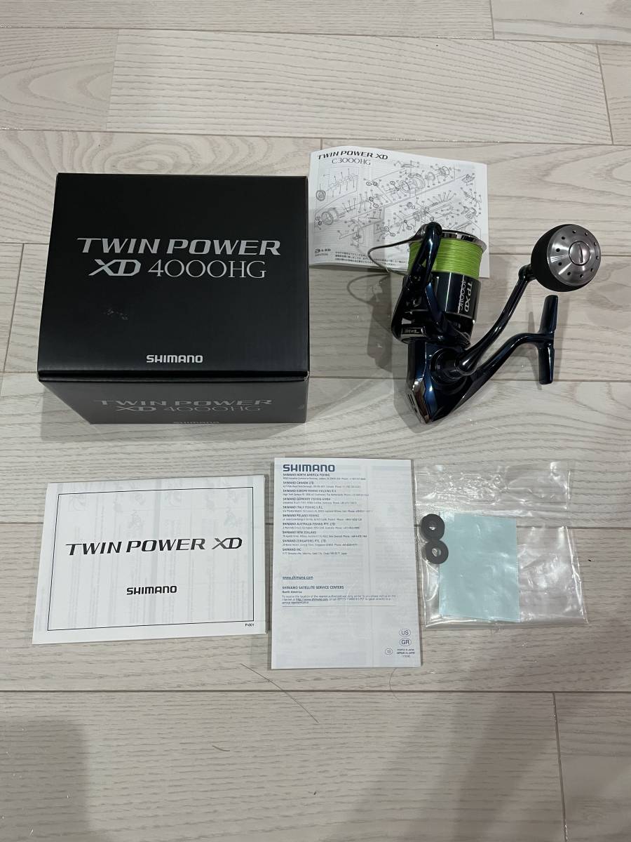 シマノ SHIMANO 21ツインパワーXD4000HG www.vdiec.com
