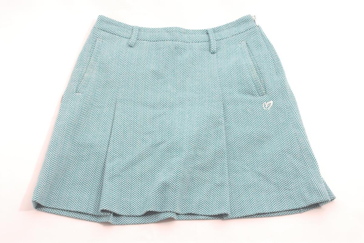 日本未入荷 coco★マスターバニー★パーリーゲイツ★スカート★緑★グリーン/ヘリボーン柄★0(S)★USED※レターパックプラス発送可★52820 スカート 日本未入荷 coco★マスターバニー★パーリーゲイツ★スカート★緑★グリーン/ヘリボーン柄★0(S)★USED※レターパックプラス発送可★52820 スカート