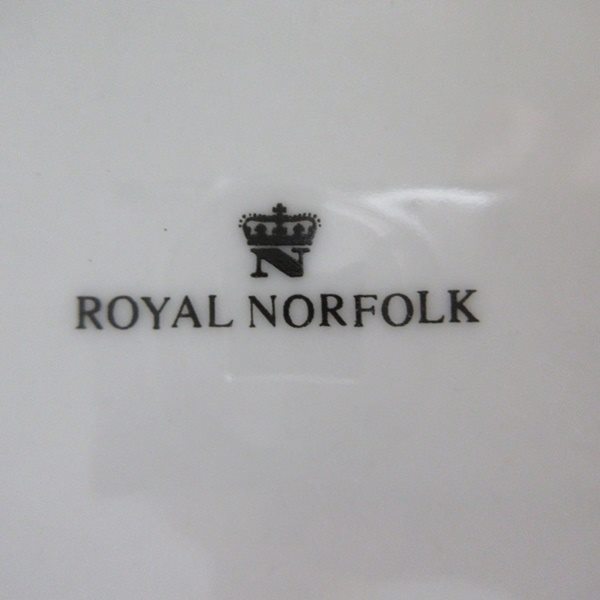 イギリス キッチン雑貨 ROYAL NORFOLK スープボウル スープ皿 スーププレート 4点セット 英国 tableware 1343sb_画像8