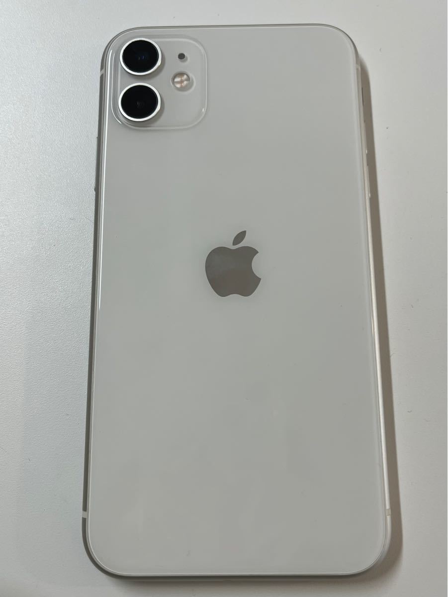 iPhone11 本体 ホワイト 256GB SIMフリー 画面割れ|PayPayフリマ