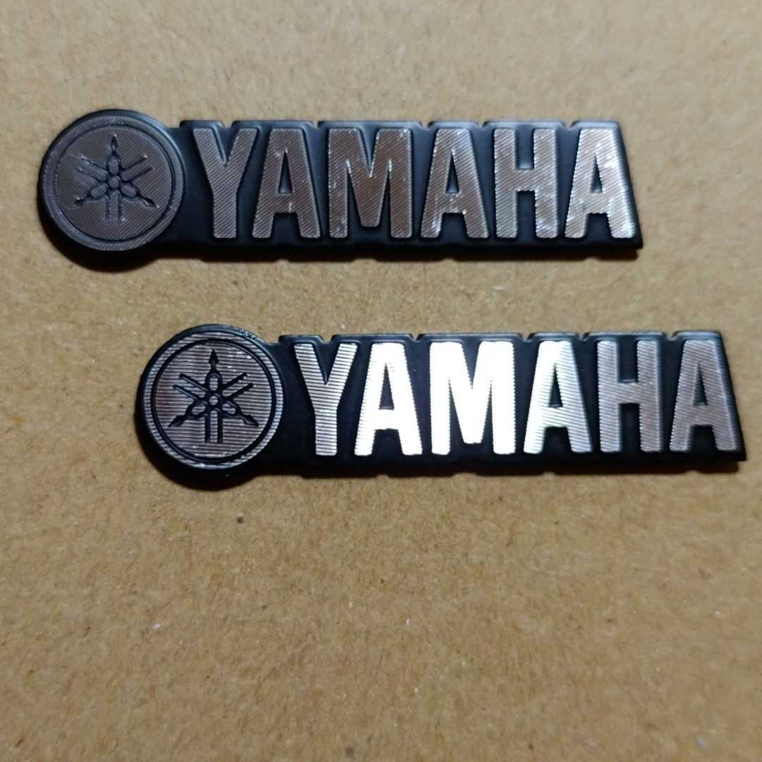 ヤマハ エンブレム アルミ製 2個セット YAMAHA (3)
