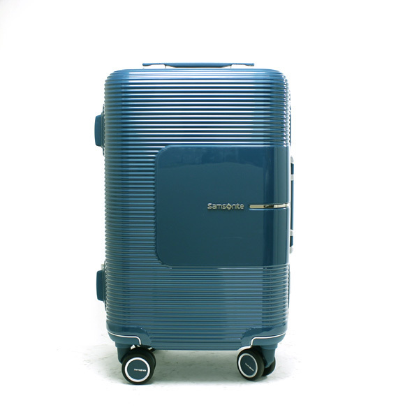 訳あり 展示品 SAMSONITE サムソナイト スーツケース キャリーバッグ TRI-TECH SPINNER 55/20 FR MIDNIGHT TURQUOISE gn4-74001