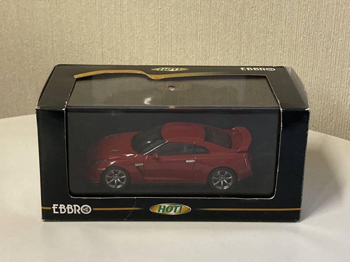 送料無料 EBBRO エブロ 1/43 ニッサンGT-R R35 ミニカー - JChere雅虎