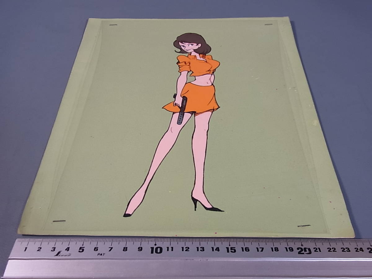 ルパン三世 セル画④ 峰不二子 初期 モンキーパンチ 詳細不明 ルパン三世 セル画④ 峰不二子 初期 モンキーパンチ 詳細不明