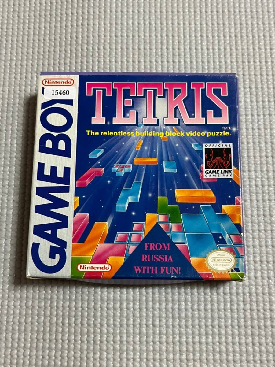 ゲームボーイ テトリス TETRIS 海外版 北米版 箱付属 ゲームボーイ テトリス TETRIS 海外版 北米版 箱付属