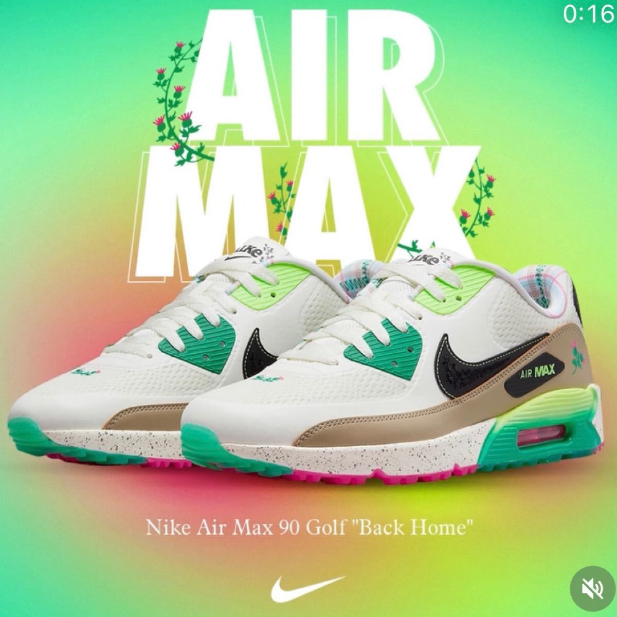 最終価格 最安値 NIKE air max 90 golf NRG｜PayPayフリマ