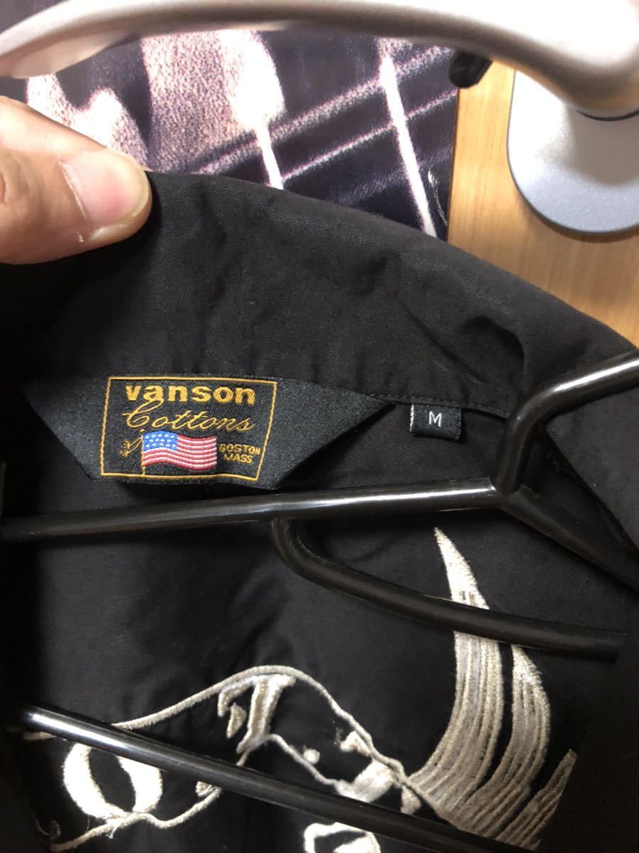 vanson ワークシャツ　即決のみ送料込み_画像4