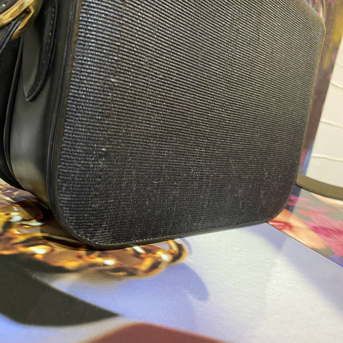激レア VINTAGE OLD CELINE ホースキャリッジ サルキーバッグ 激レア VINTAGE OLD CELINE ホースキャリッジ サルキーバッグ