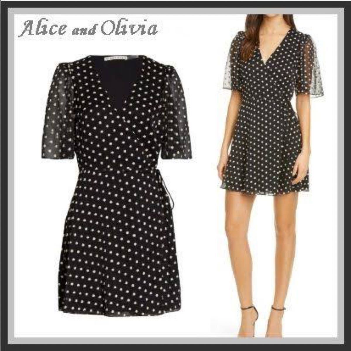 柔らかな質感の Alice+Olivia ワンピース レディースファッション 