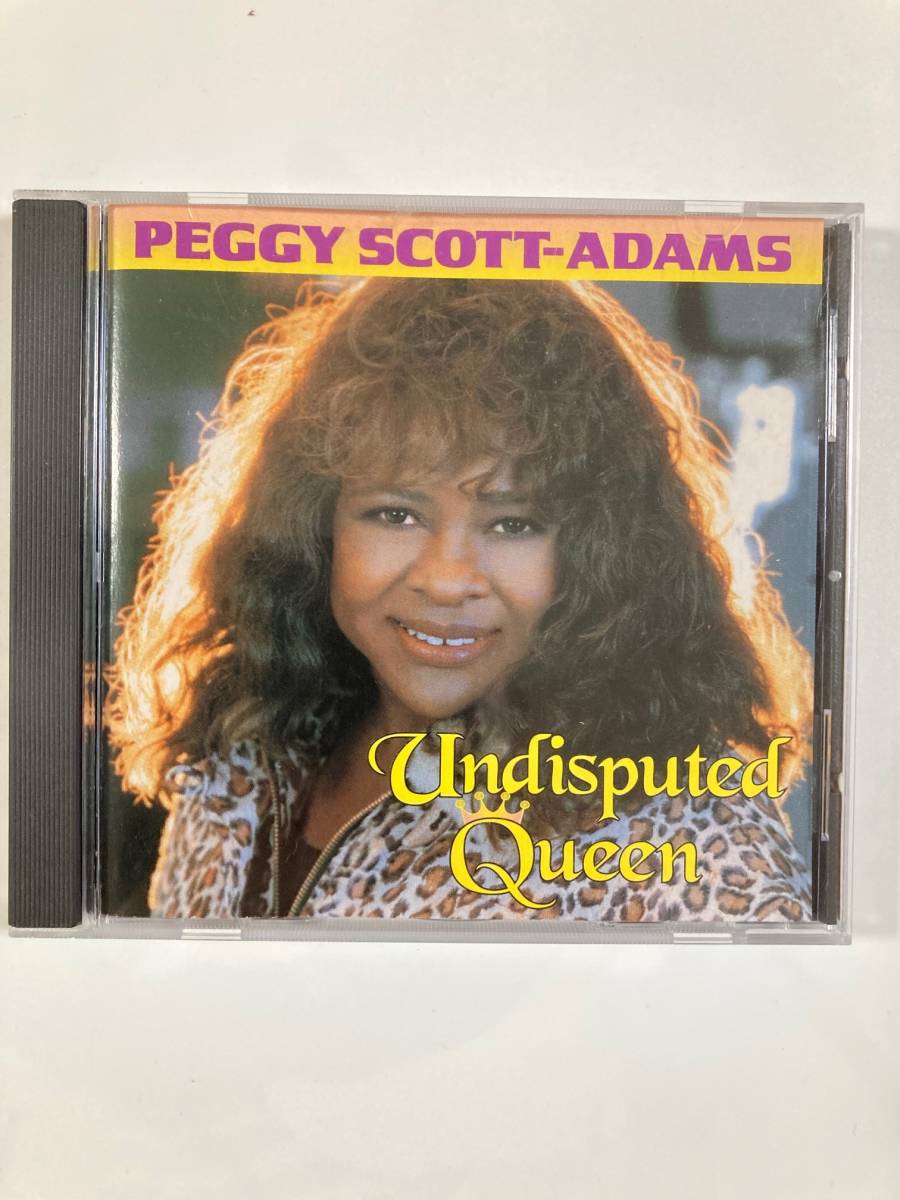 【リズム＆ブルース/ブルース】ペギー・スコット・アダムス（PEGGY SCOTT-ADAMS）「UNDISPUTED QUEEN」（レア)中古CD、USオリジ初盤、RB-17_画像1