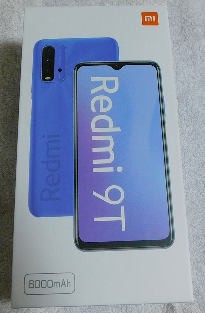 Xiaomi Redmi 9T 4 + 64 GB, SIM Free, Smartphone Body, Ocean Green