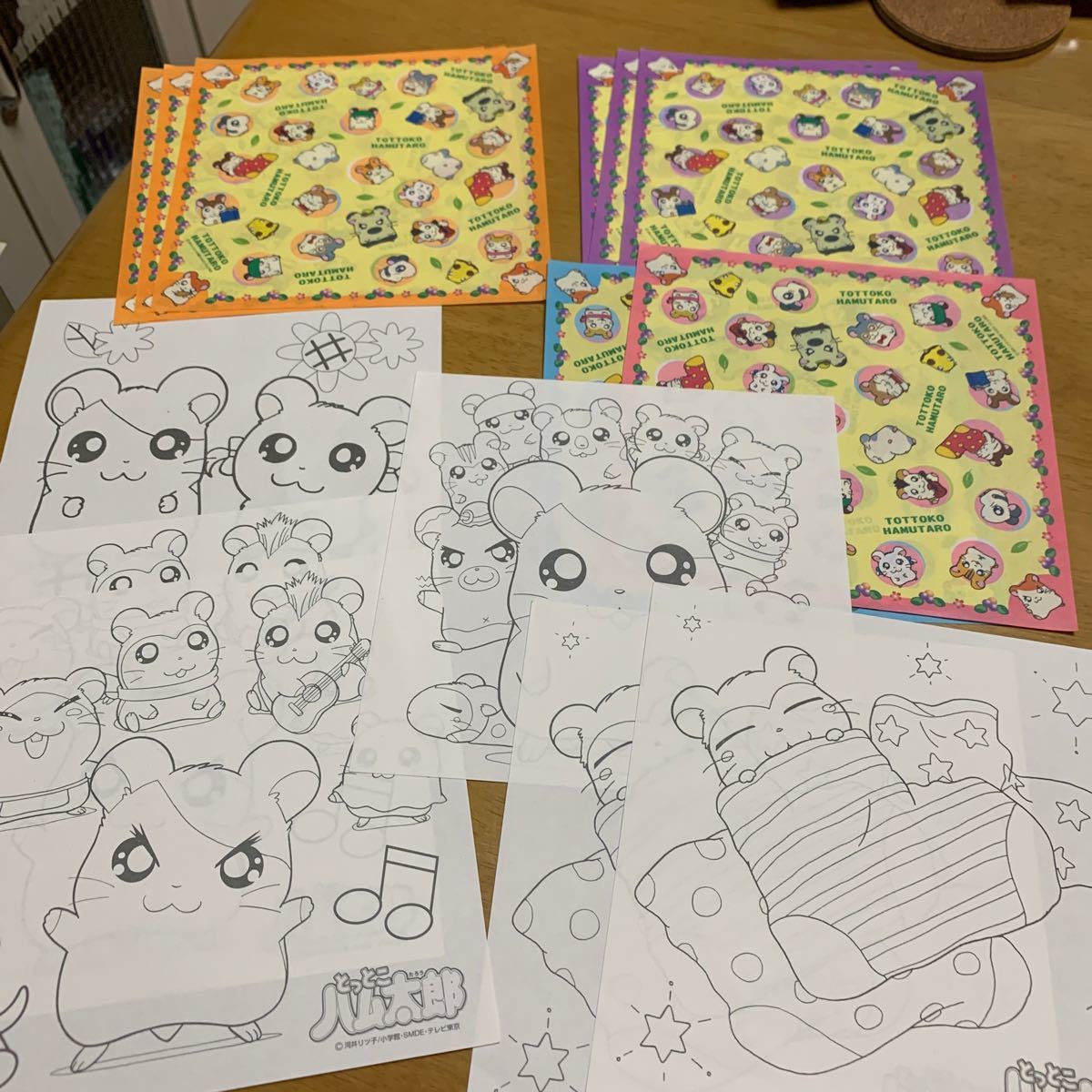 Paypayフリマ とっとこハム太郎 おりがみ8枚 ぬりえ6枚 計14枚 Paypayフリマ とっとこハム太郎 おりがみ8枚 ぬりえ6枚 計14枚