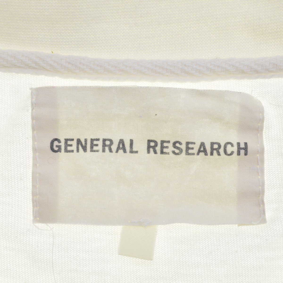 【M】GENERAL RESEARCH / ジェネラル リサーチ 90s 98AW STYLE-403 パラサイトポケット BOXロゴポケット半袖Tシャツ_画像3