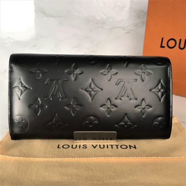 本物保証 1円~ 美品 LOUISVUITTON レッド×マットブラック