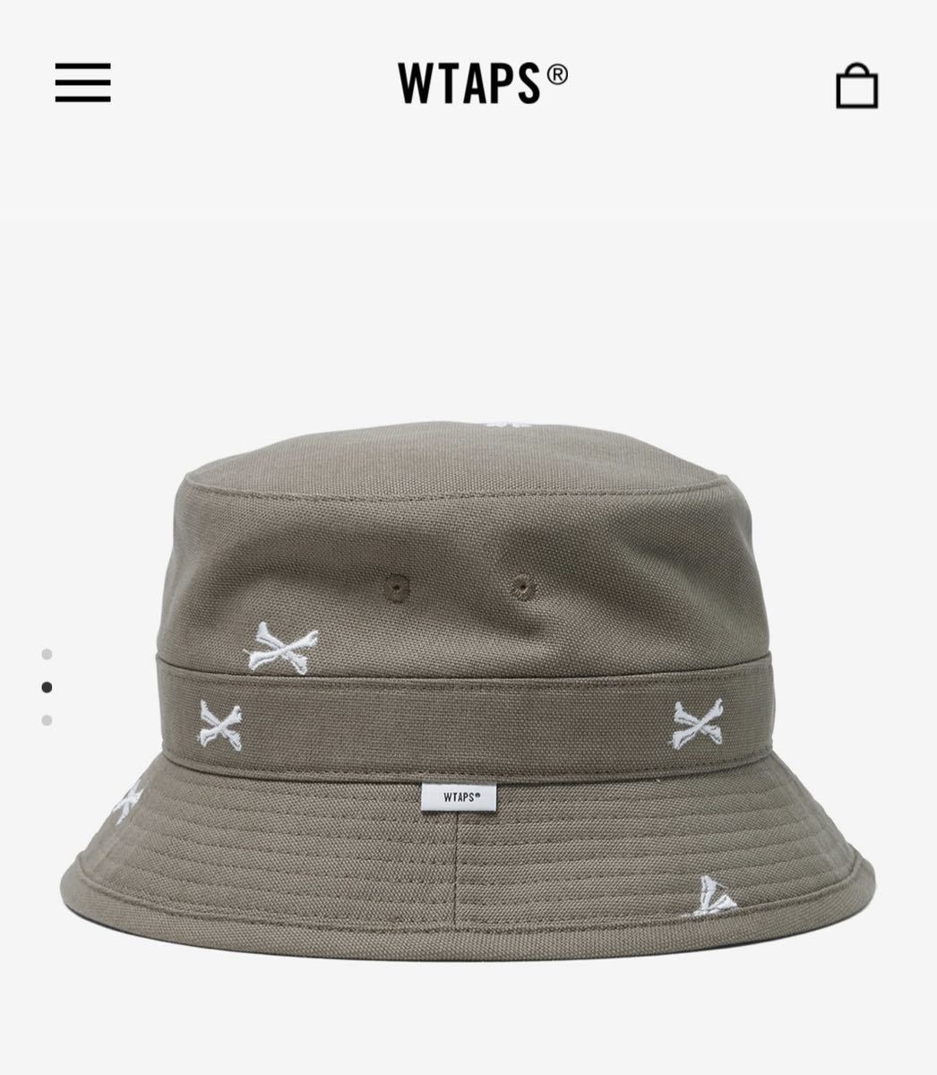 WTAPS 2022SS BUCKET 02 HAT GREIGE Lサイズ ダブルタップス バケット 