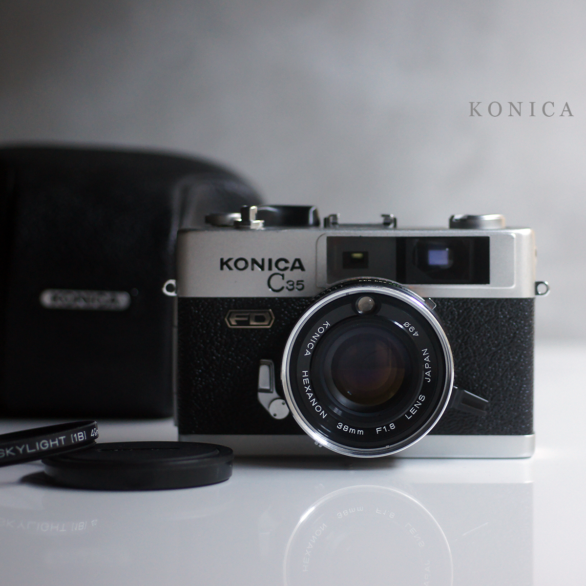 美品】Konica C35 FD Black 38mm f/1.8 Lens | tspea.org