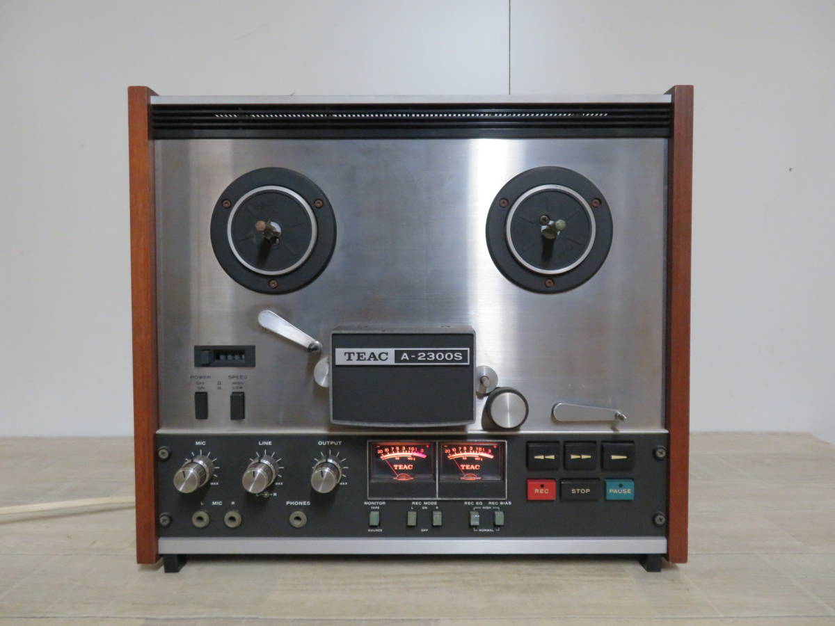シルバーグレー サイズ 【ジャンク】TEAC ステレオテープデッキA-2300S